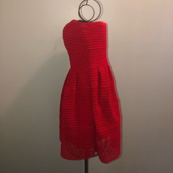 🎁Forever21 red dress size Large🎁 - Picture 2 of 5